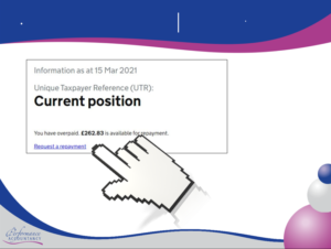 Current position for Self Assessment tax refund