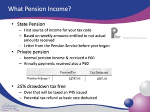 Pension Income, Performance Accountants, Bracknell, Tax Advice