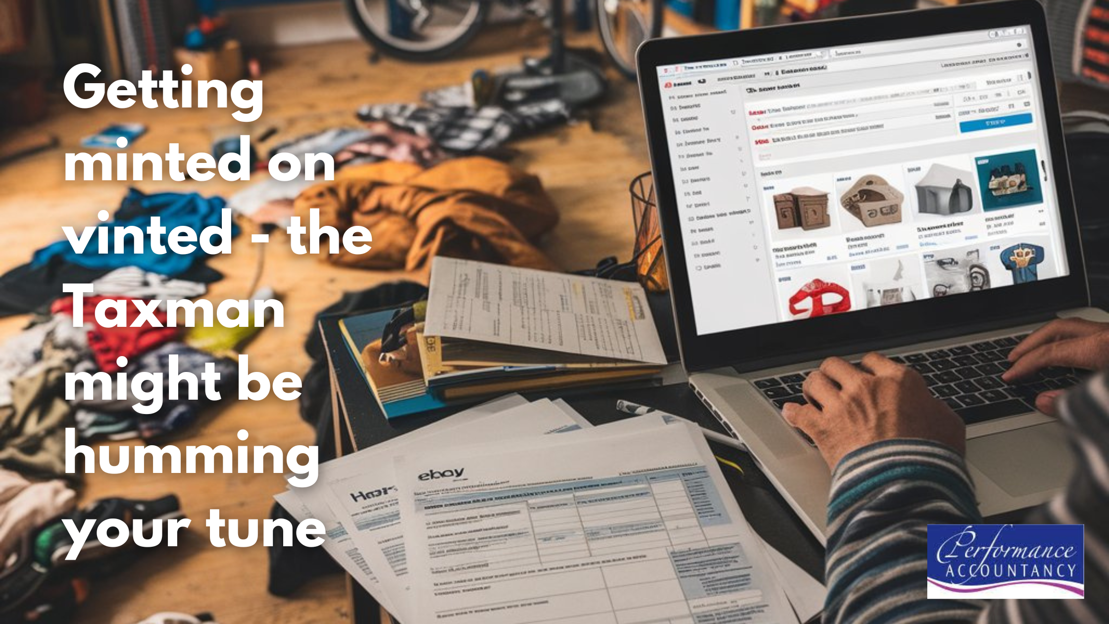 Getting minted on vinted - the Taxman might be humming your tune - Side Hustle Tax