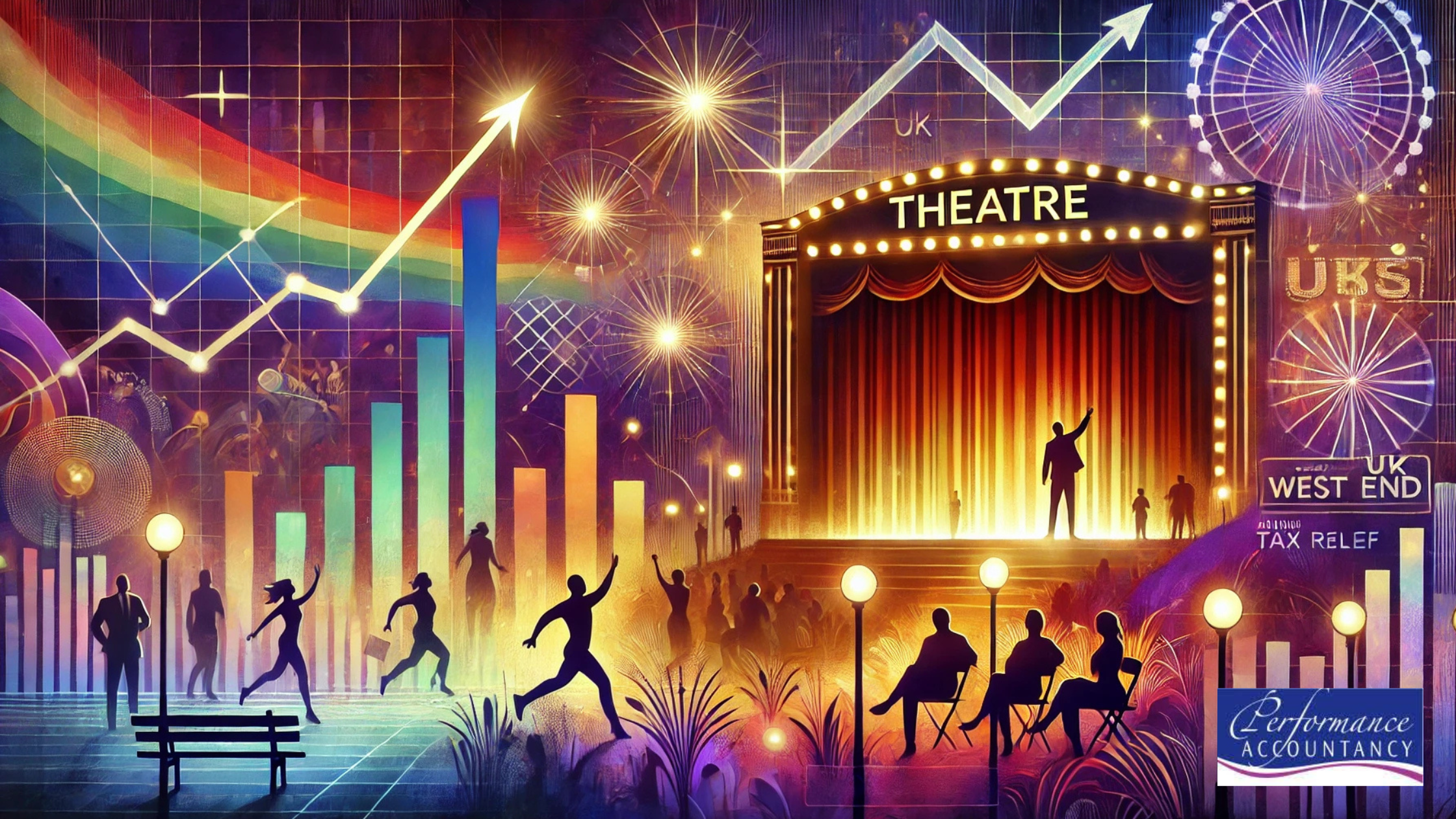 A Rare Encore – When Tax is the Star of the Show. Abstract image of performers and stage looking optimistic